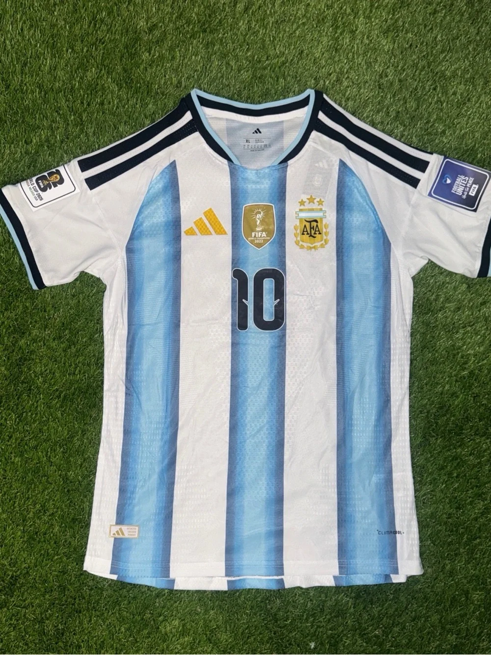 Adidas Argentina Home World Cup Jersey Messi #10 Size 2XL